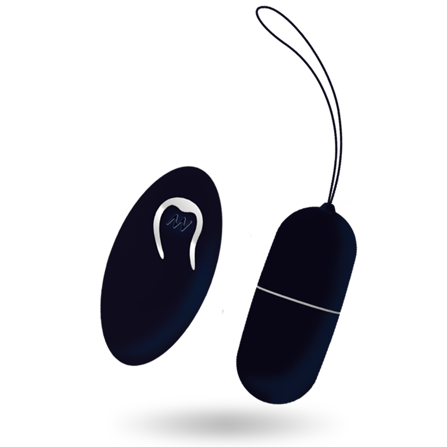 Intense - oeuf vibrant flippy i avec télécommande noir