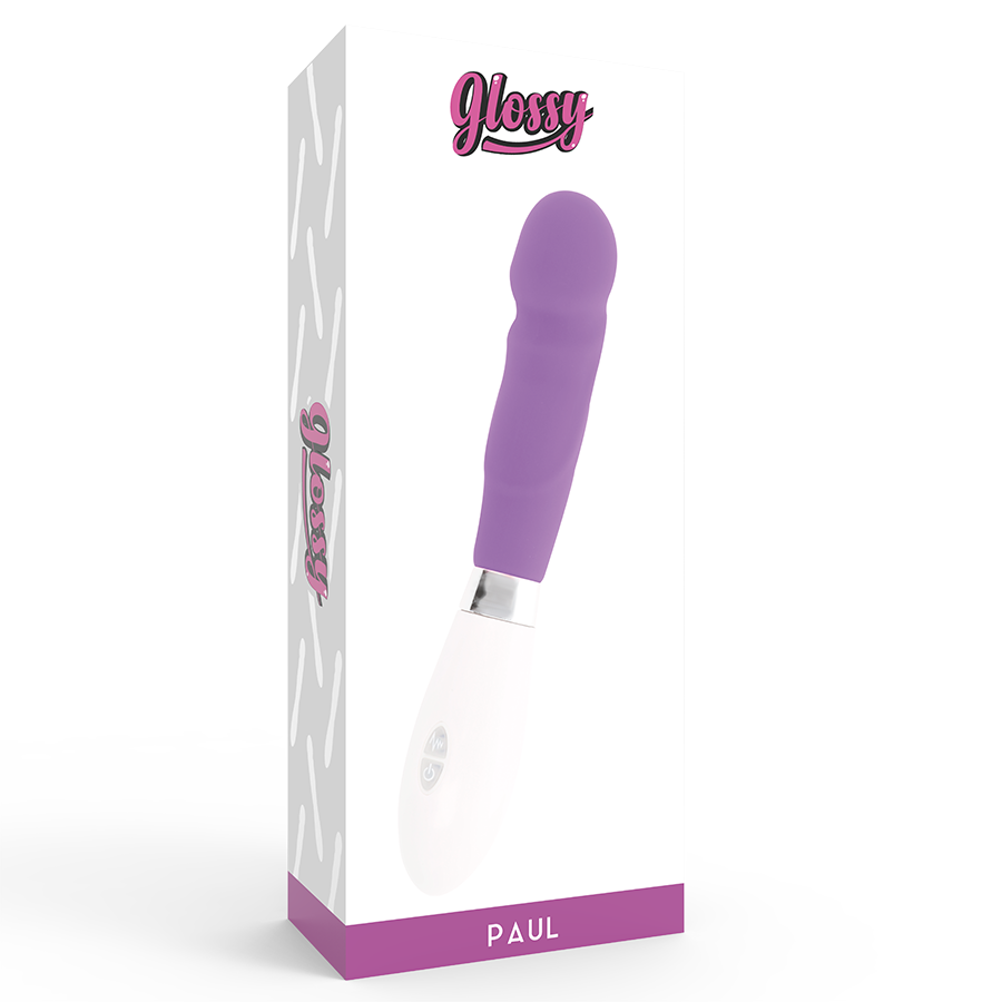 Glossy - vibrateur paul violet