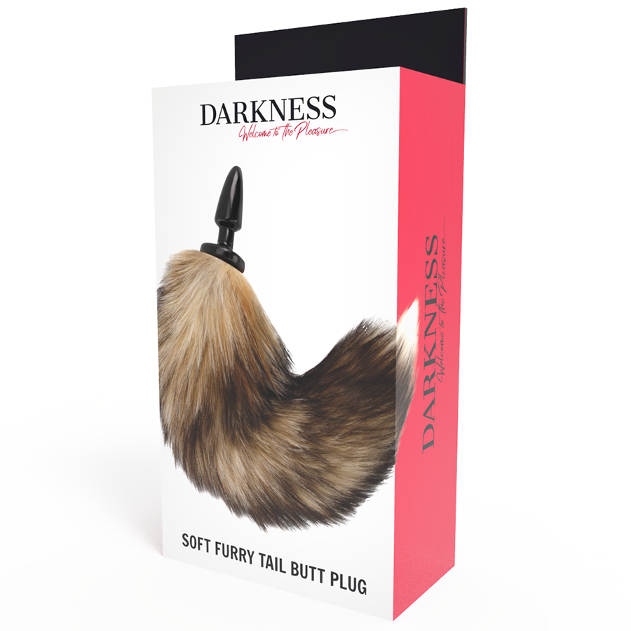 Darkness - Plug à Queue de renard en silicone