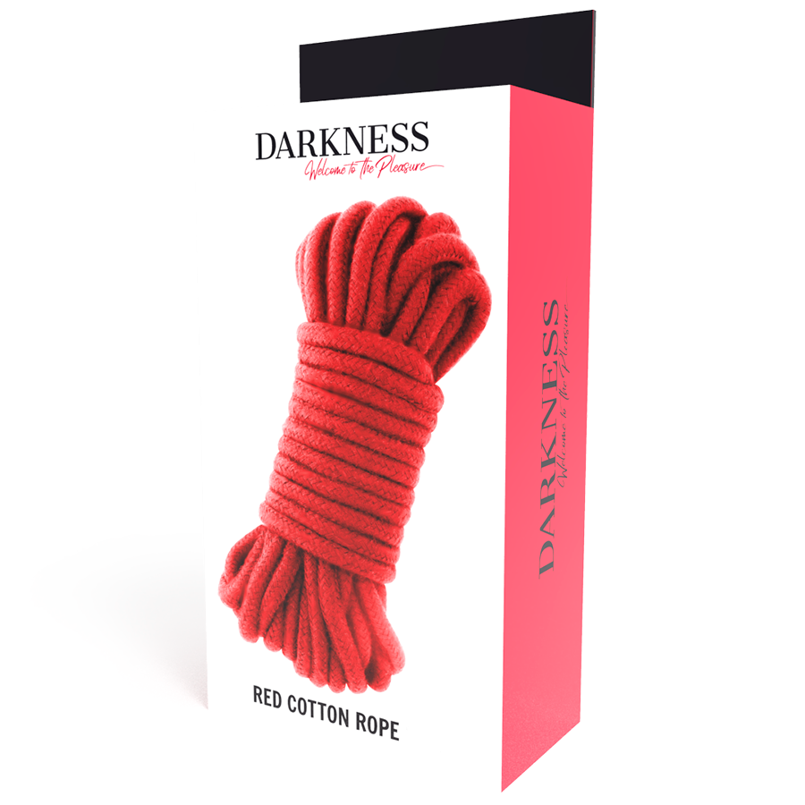 Darkness - corde japonaise 5 m rouge