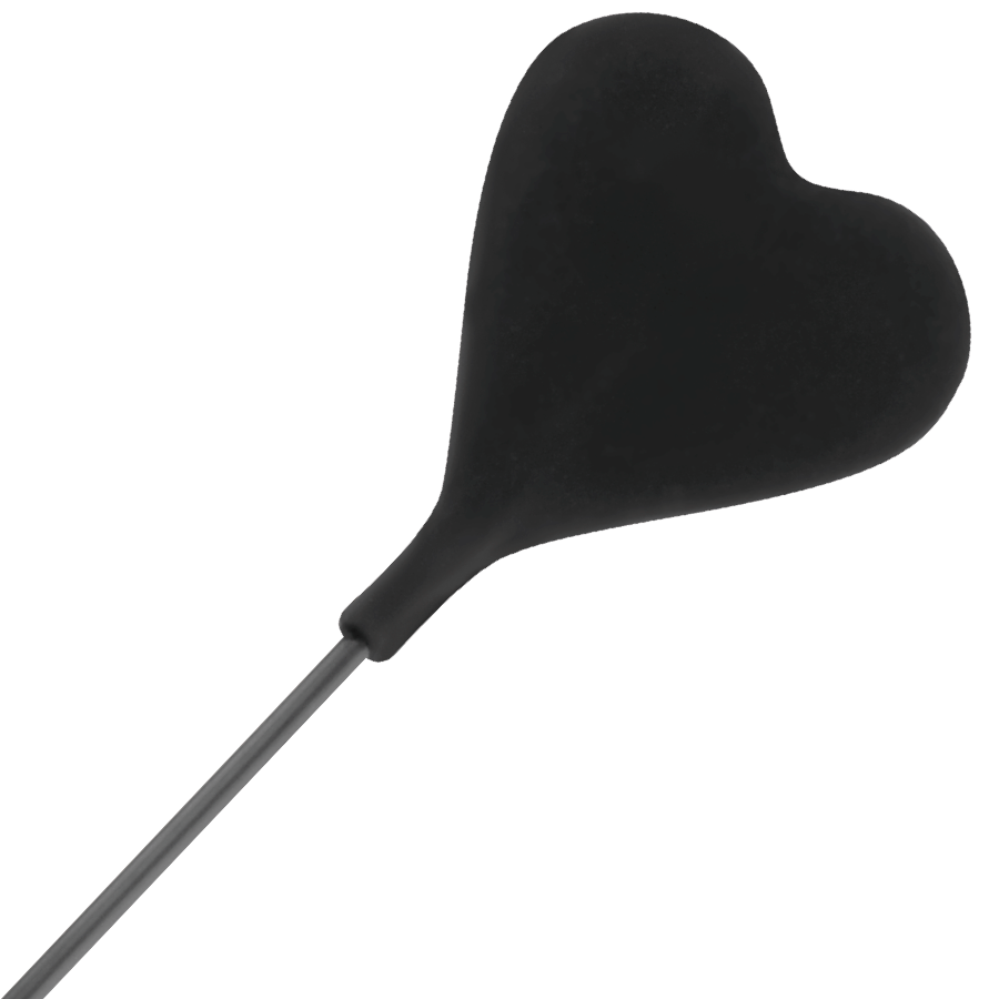 Darkness - fouet plume damour noir 40 cm