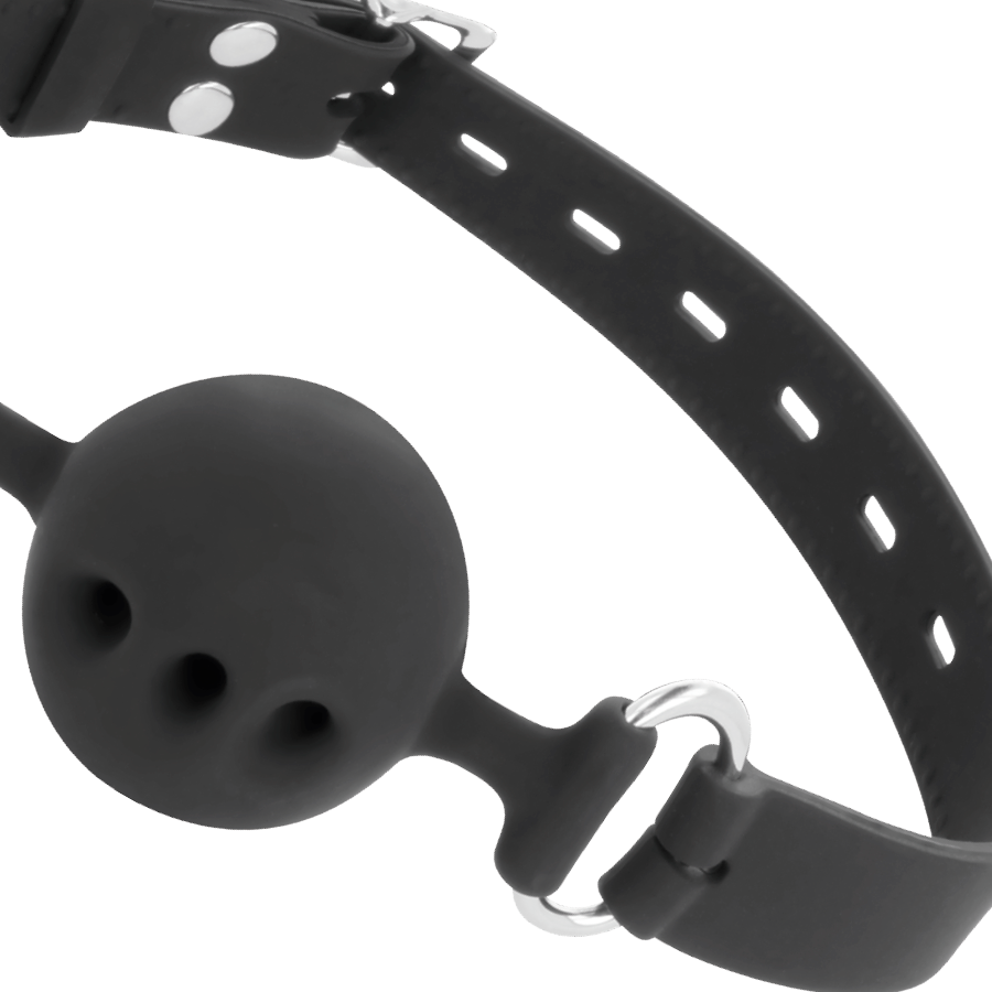 Darkness - bton en silicone respirant noir