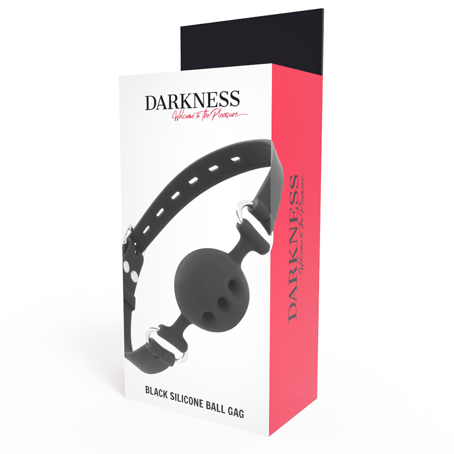 Darkness - bton en silicone respirant noir