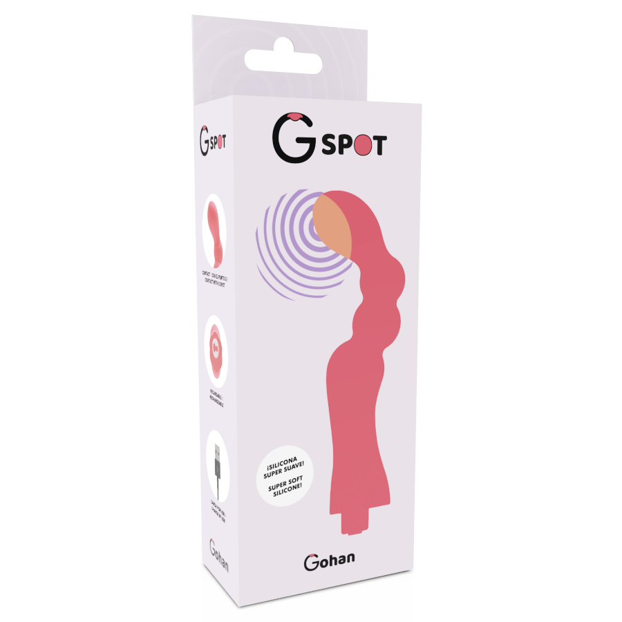 G-spot - gohan vibrateur lumière rouge