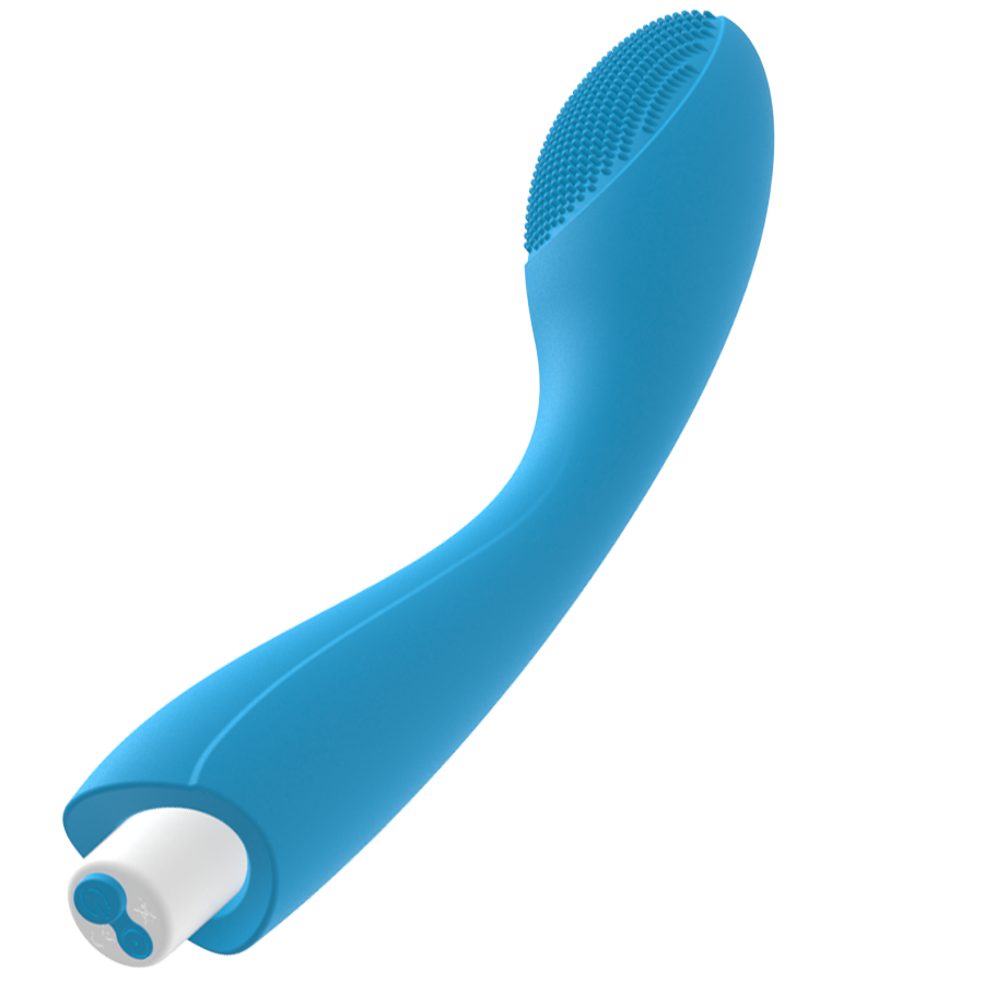 G-spot - vibrateur gylbert turquoise bleu g-spot