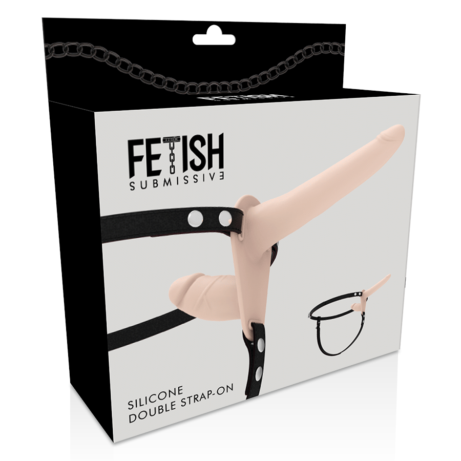 Fetish submissive harness - double pénétration chair