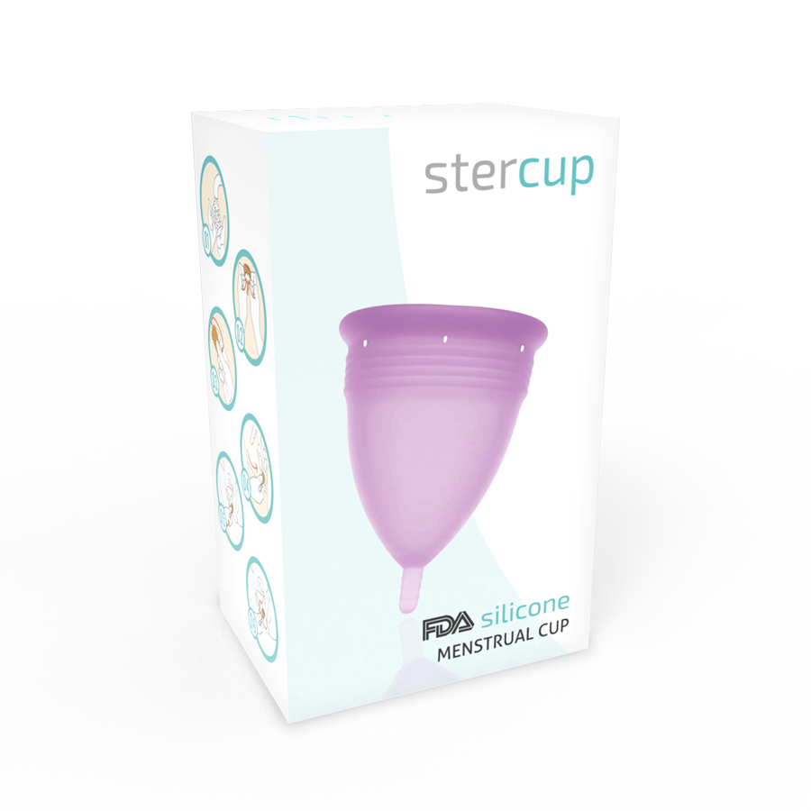 Stercup Cup Menstruelle silicone Taille L Violet