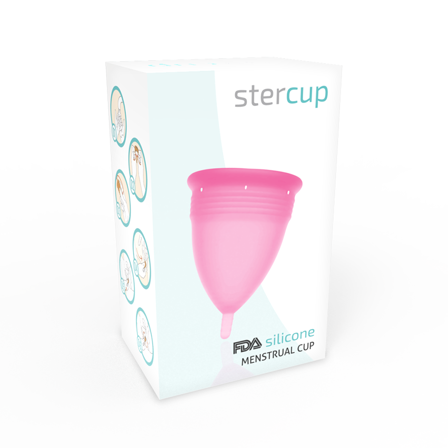 Stercup Cup Menstruelle silicone Taille S Rose