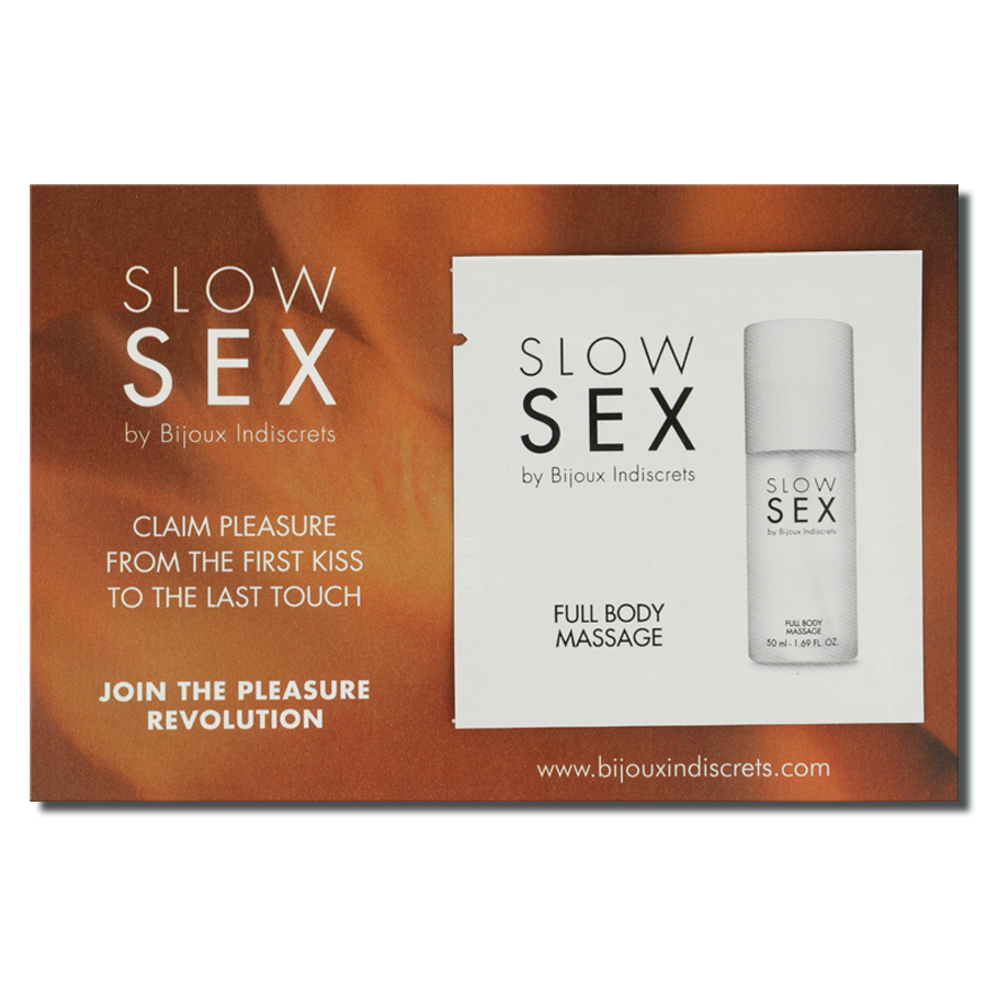 Gel Massage Corps Slow Sex Coco 2ml - Bijoux