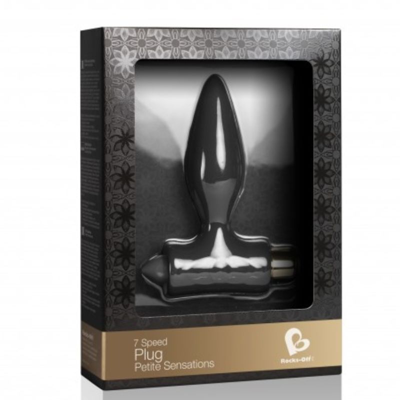 Rocks-off - plug anal petite sensations pour débutants - noir