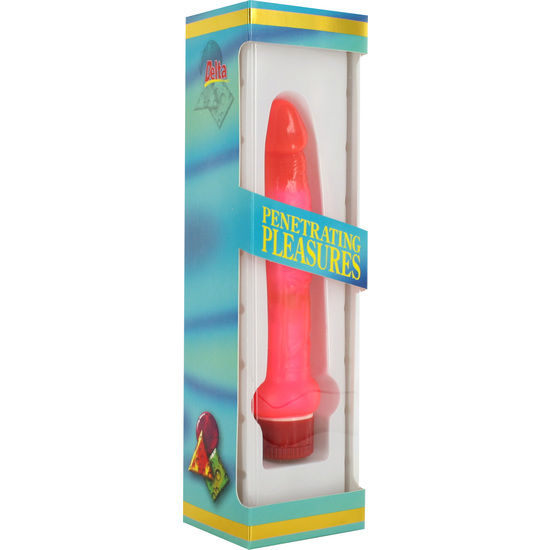 Seven creations - vibrateur anal rose jelly thin