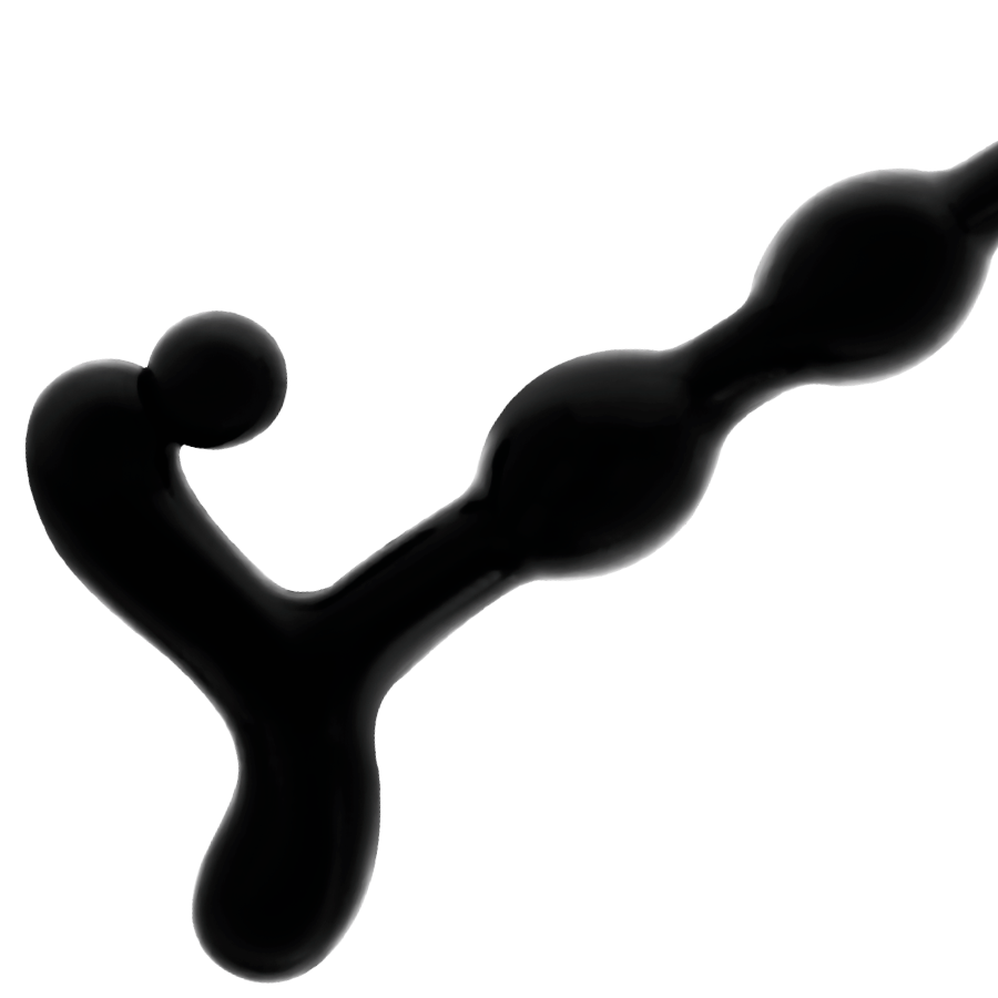 Addicted toys - balles anal 22 cm noir