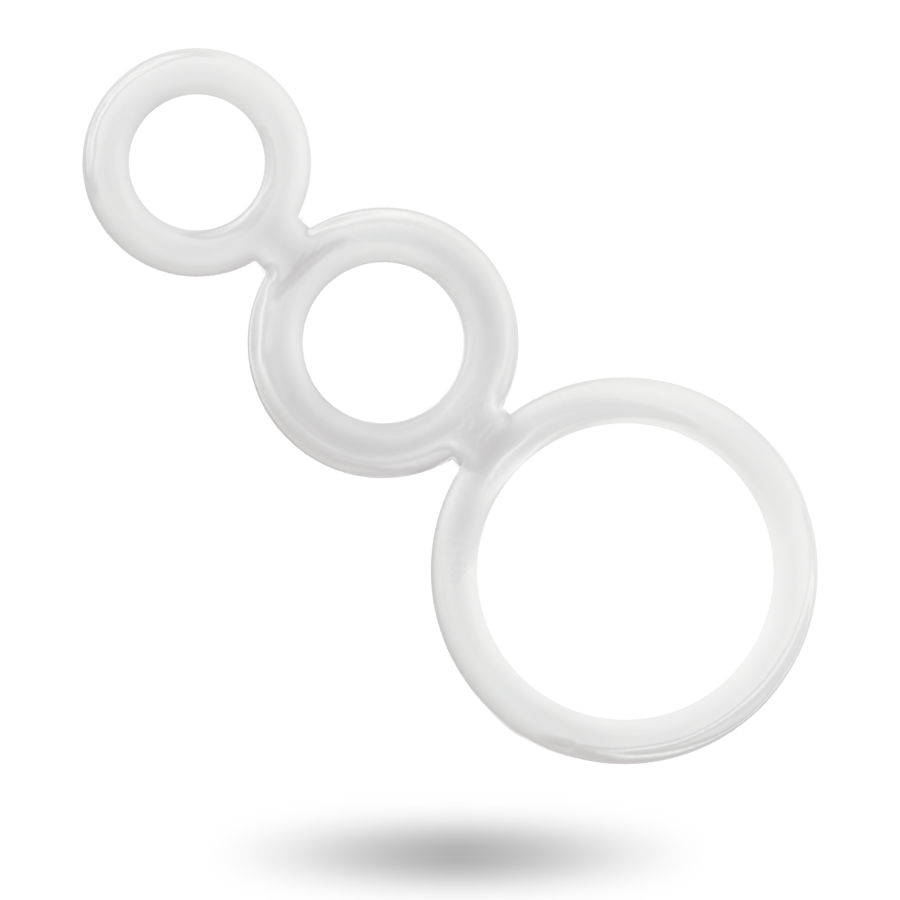 Addicted toys - ensemble danneau pour pénis transparent