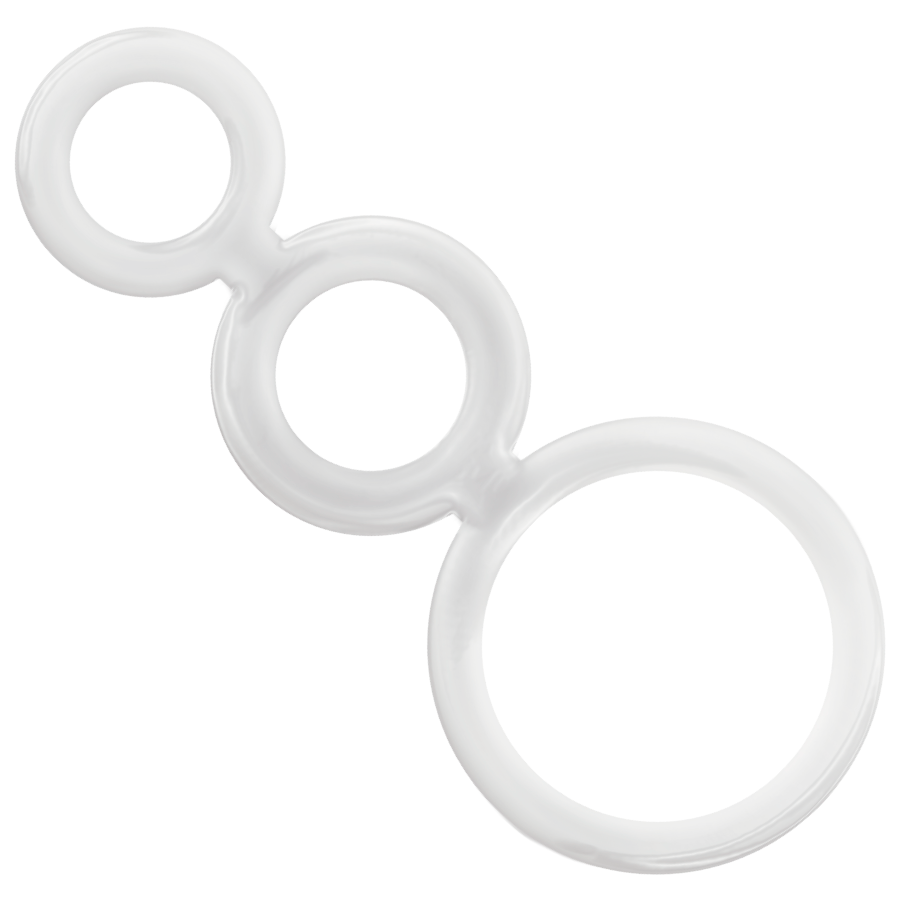 Addicted toys - ensemble danneau pour pénis transparent