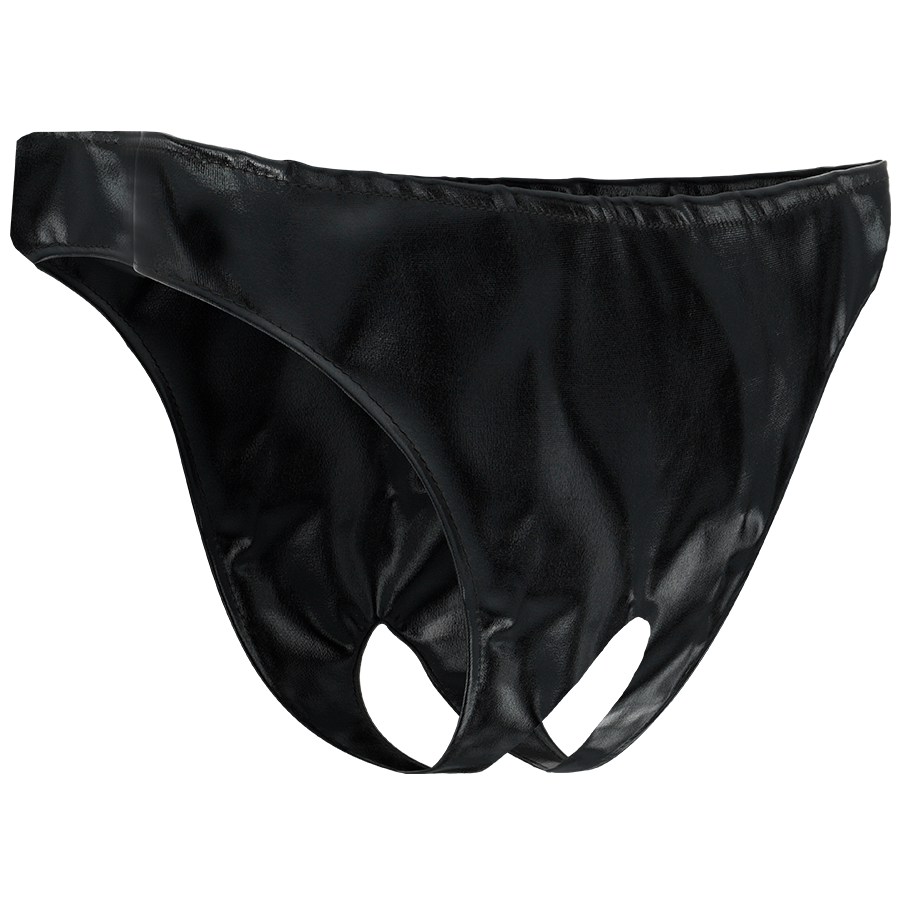 Darkness - culotte ouverture unisexe taille unique