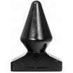 All Black – Plug fisting en forme conique - 20,5 cm
