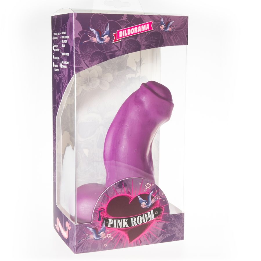 Pink room - nestor gode réaliste violet 16,5 cm