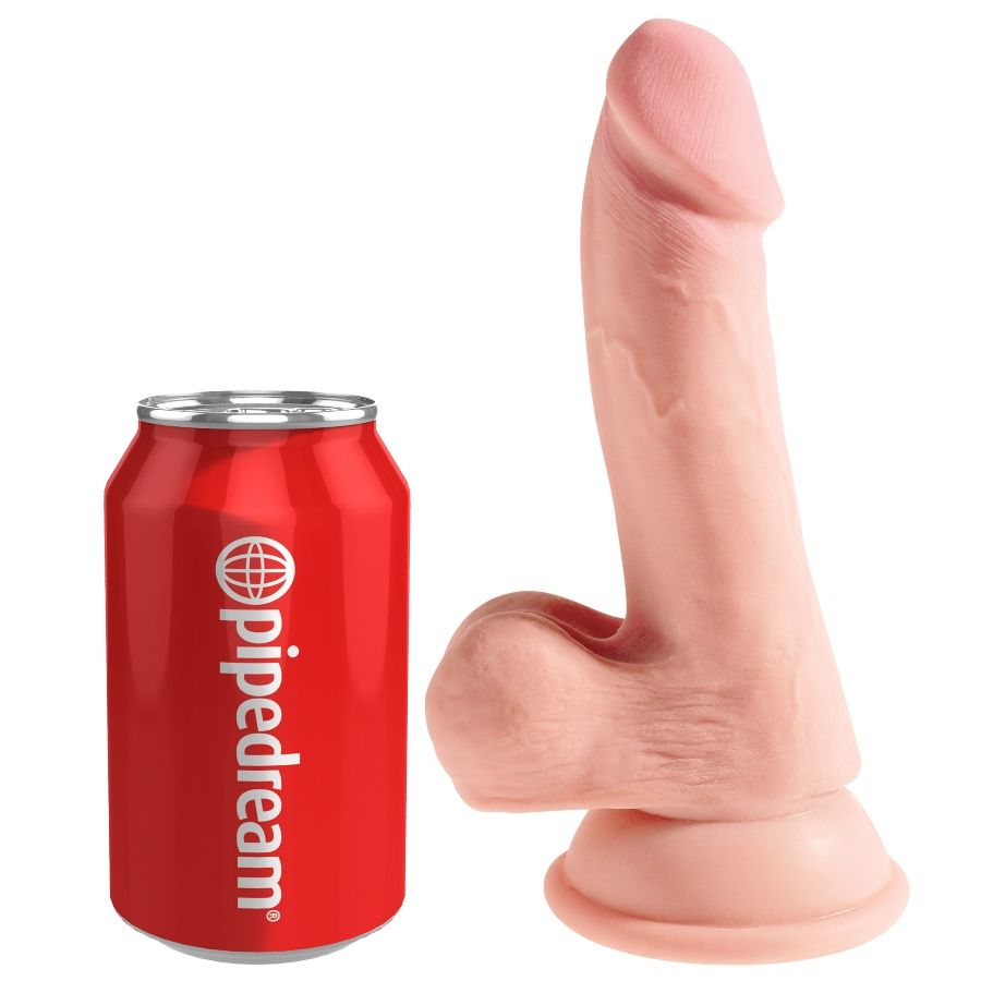 King cock - gode triple densité 14 cm