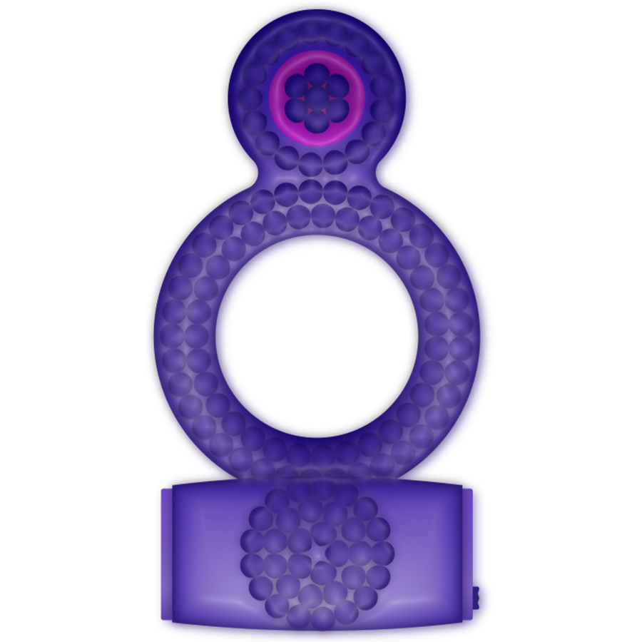 Anneau Vibrant Casual Love Double Plaisir Lilas