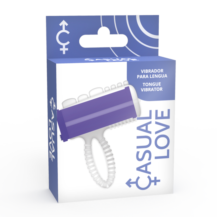 Casual love - ring vibrator lilac tongue