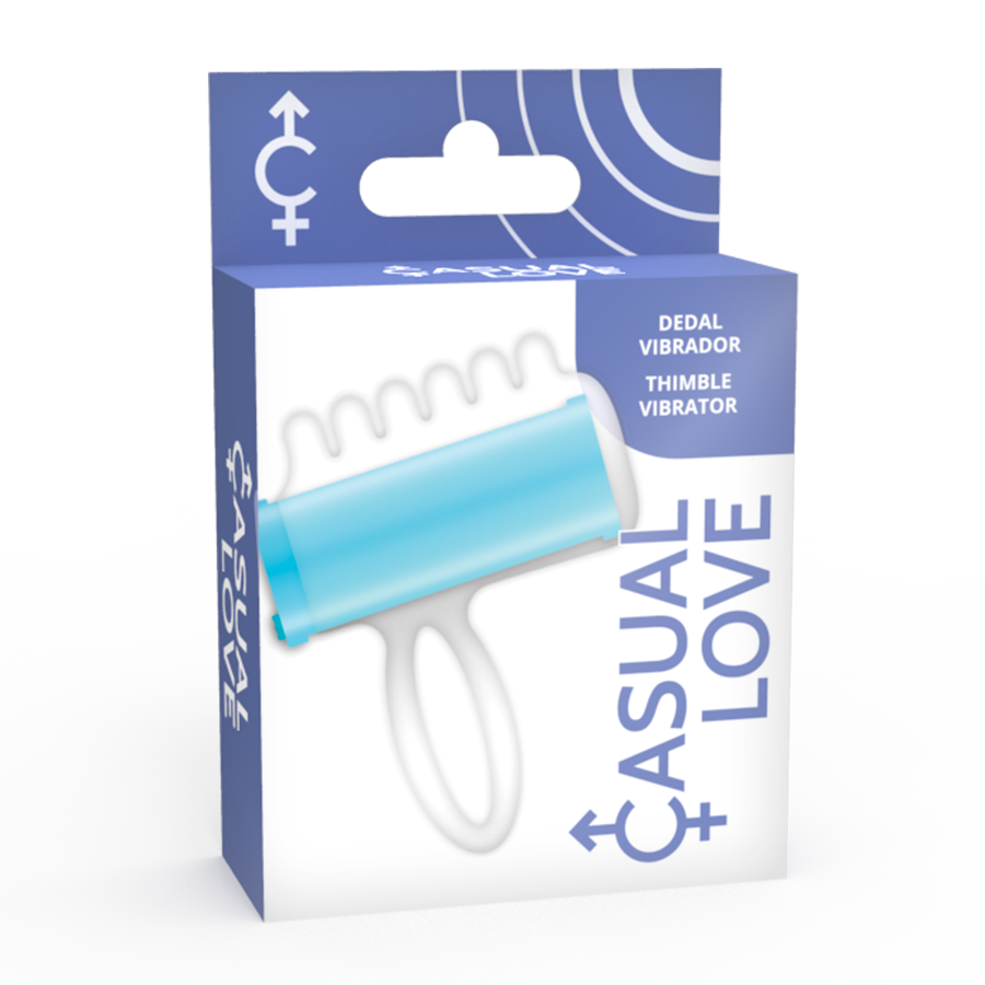 Casual love - bleu finger stimulateur