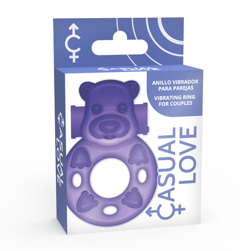 Casual love - bague de vibrateur 26 lilac bunny