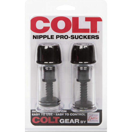 Calexotics – Stimulation Tétons COLT Prosuckers – Noir