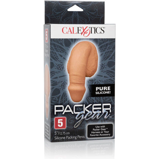 Calexotics - emballage silicone pénis 12.75 cm caramel