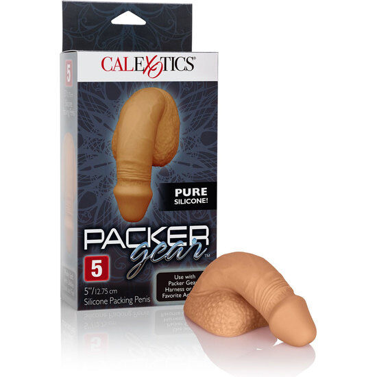 Calexotics - emballage silicone pénis 12.75 cm caramel