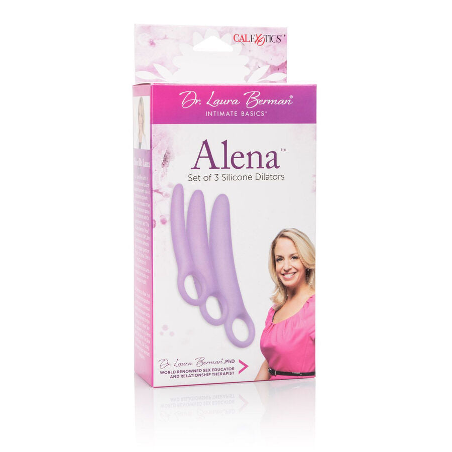 Calexotics - dr laura berman alena ensemble de 3 dilateurs en silicone