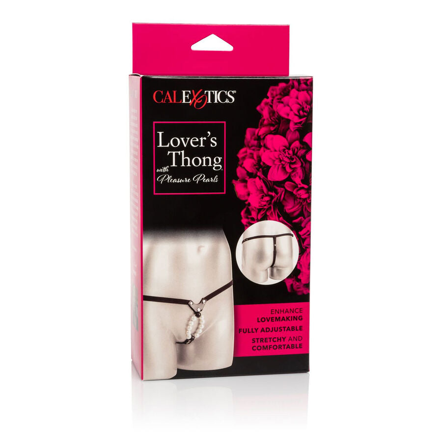 CALEXOTICS - LOVERS STRING AVEC PERLES DE PLAISIR