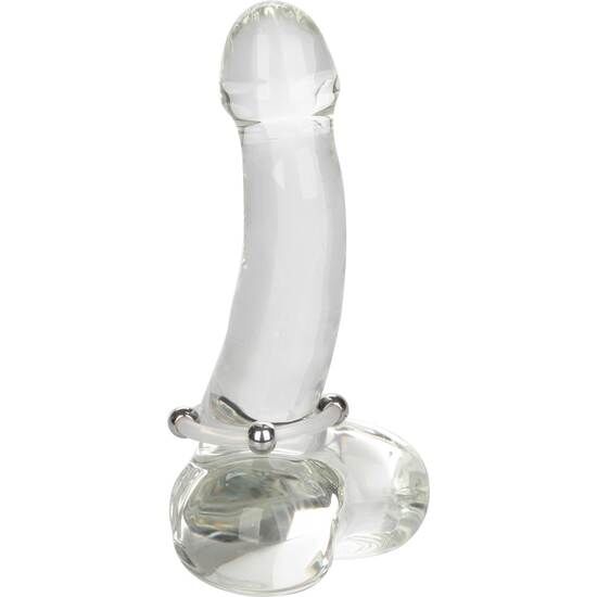 Calexotics - bague en silicone perlée acier l