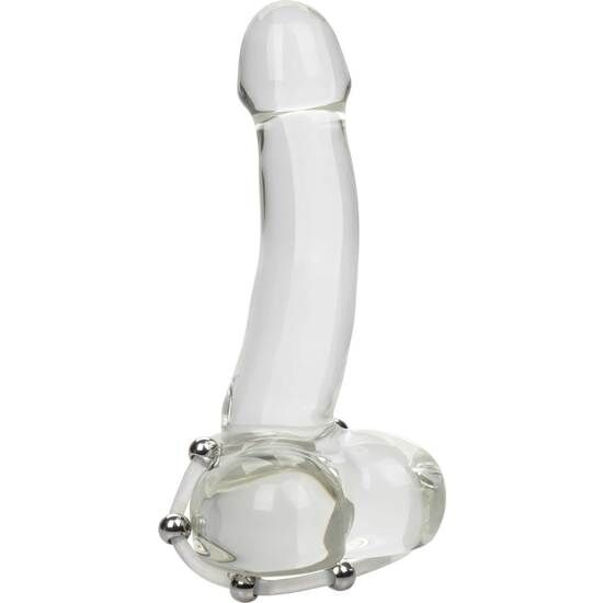 Calexotics - bague en silicone perlée acier xl