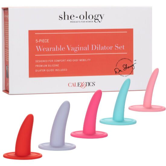 Calexotics - Kit dilatateurs silicone She-ology - 5 pièces