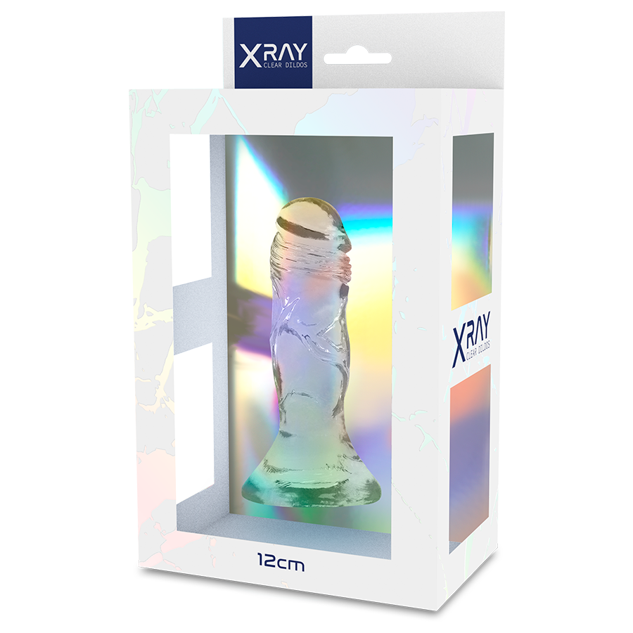 Gode Réaliste X Ray Clear Transparent 12 cm - X Ray
