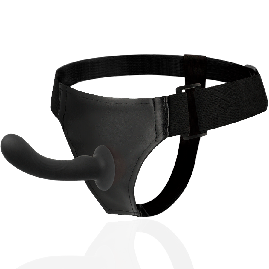 Harness Attraction – Gode ceinture stimulation point G ou périnée – 15,5 cm