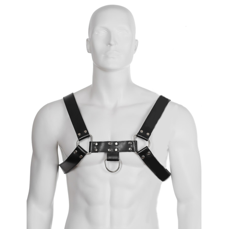 Leather body - harnais chaîne iii