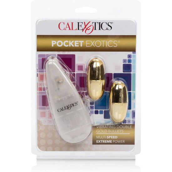 Calexotics - balles vibrantes duo or
