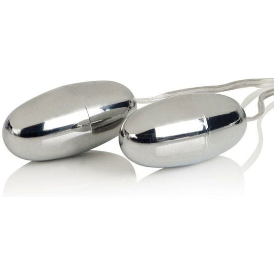 Calexotics - balles vibrantes duo argent