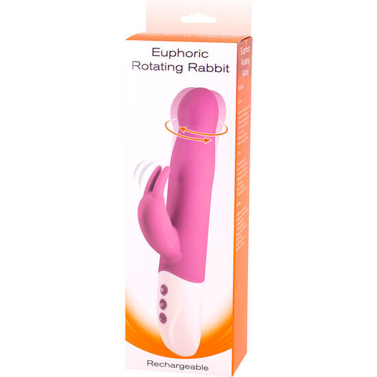 Seven creations - vibrateur euphoric bunny avec rotation lilas