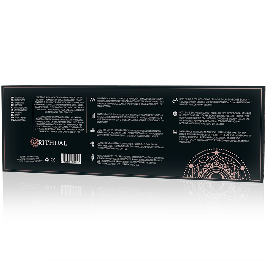 Rithual - baguette akasha puissante rechargeable 2.0 orchidée