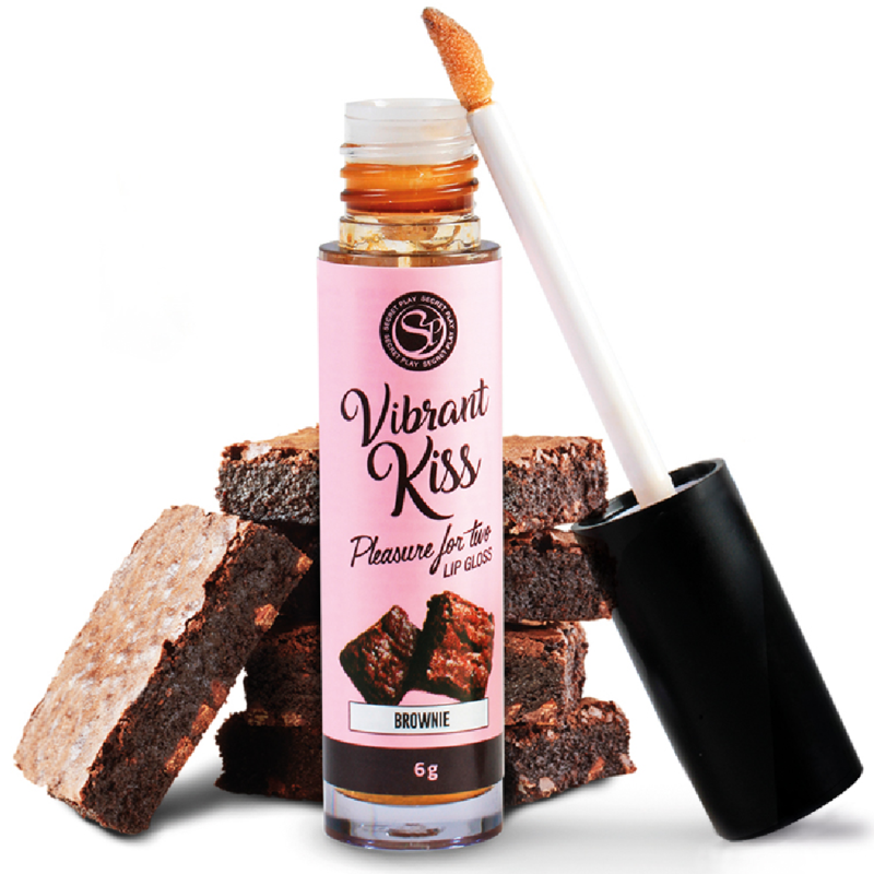 Secret Play - Gloss Vibrant Kiss saveur Brownie