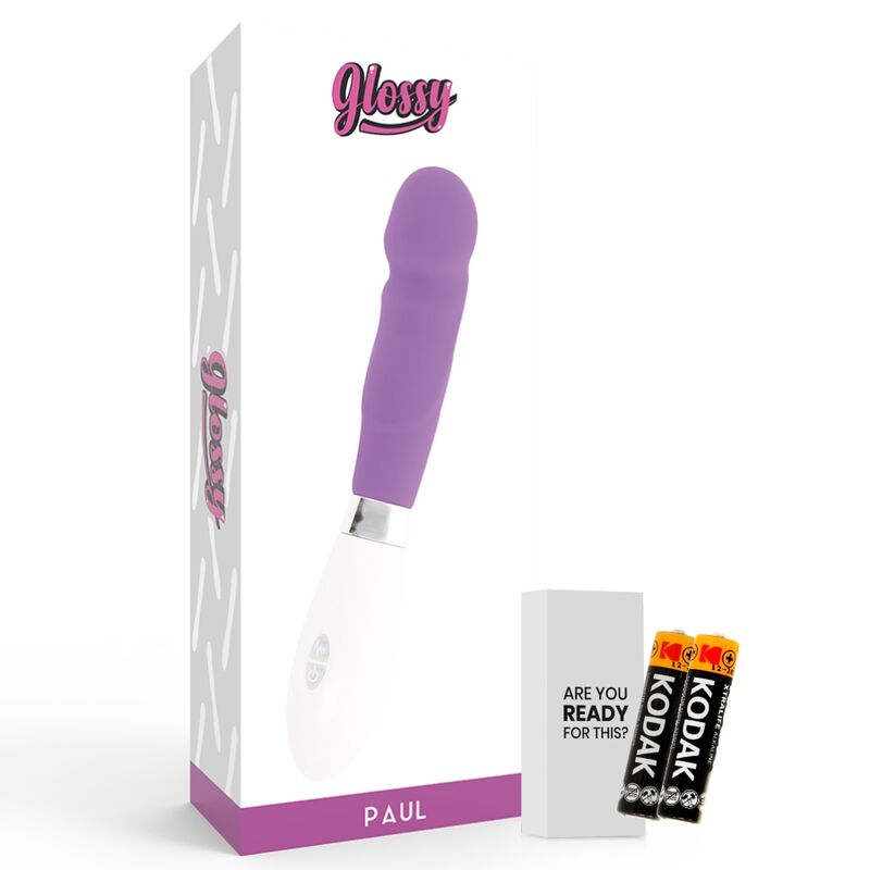 Glossy - vibrateur paul violet