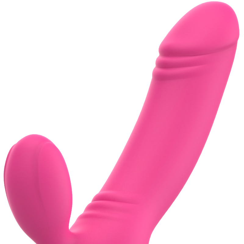 Ohmama - vibrateur bix double stimulation édition noël rose