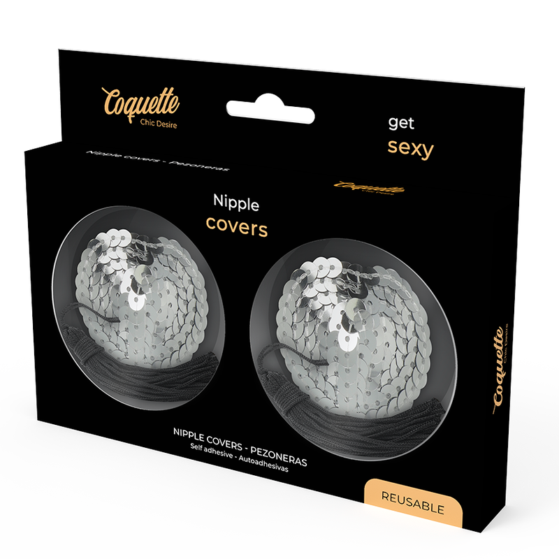 Coquette chic desire - cache-matin argent