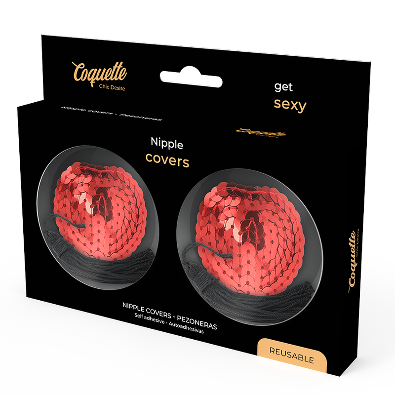 Coquette chic desire - cache-matin rouge