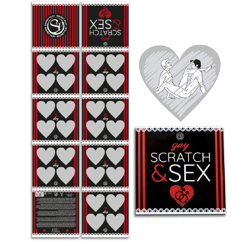 Secretplay - jeu scratch & sex gay couples (es/en/fr/pt/de)