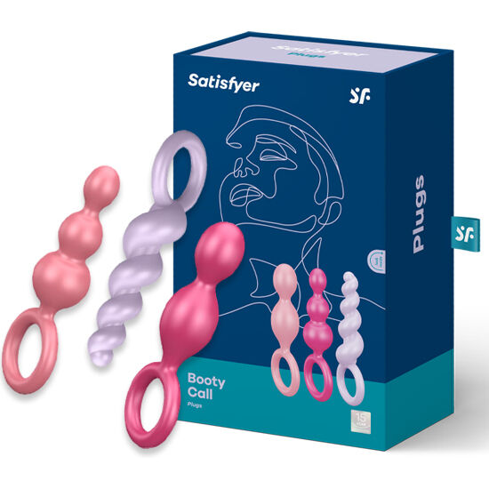 Satisfyer - Kit 3 Plugs Anal Satisfyer Booty Call