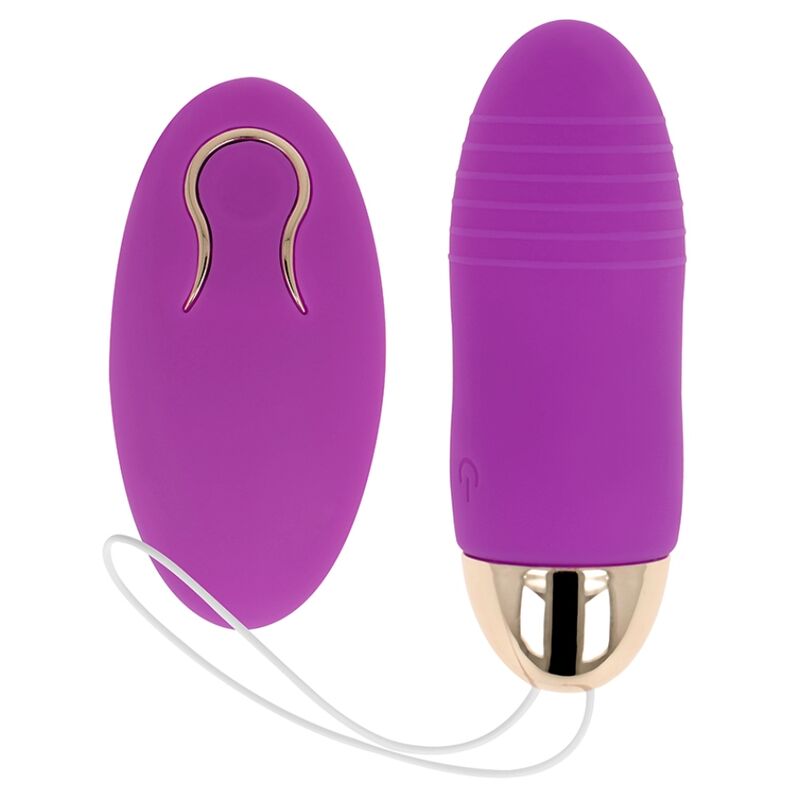 Ohmama - uf vibrant télécommande 10 vitesses violet