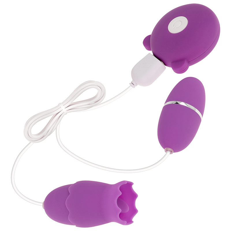 OHMAMA - DOUBLE STIMULATEUR 10 MODES DE VIBRATION